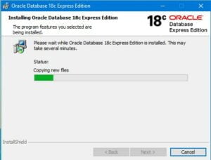 OracleXE18c-Setup-install